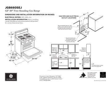 ge gas range jgb660sejss manual